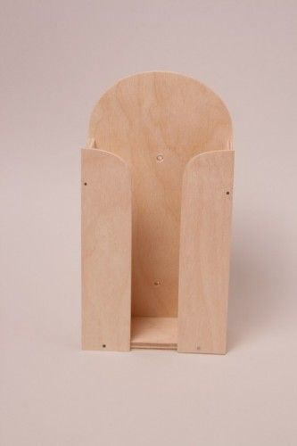 Papírzsebkendő tartó 5,5x12x23cm