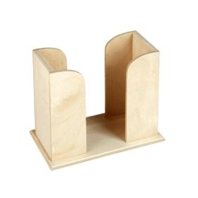 Papírzsebkendő tartó, asztali