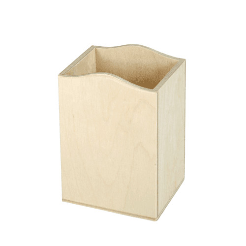 Ceruzatartó fa 7x8x12cm