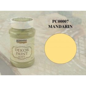 Dekorfesték, lágy, mandarin 100ml