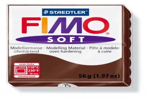FIMO Soft süthető gyurma - Csokoládé