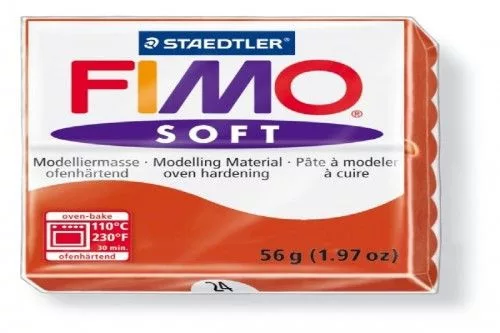 FIMO Soft süthető gyurma - Narancs