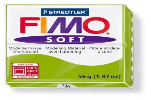FIMO Soft süthető gyurma - Almazöld