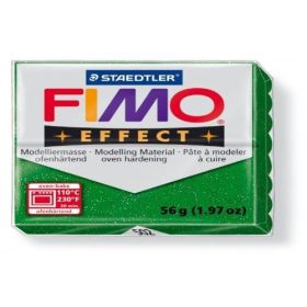 FIMO Effect süthető gyurma, átlátszó - Zöld