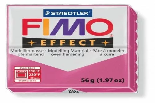 FIMO Effect süthető gyurma, drágakőszín - Rózsakvarc