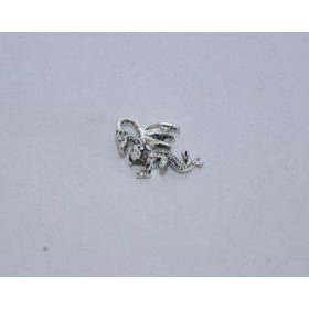 Fémmedál karabínerrel, sárkány