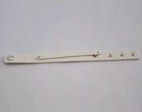 Rátétes karkötő alapok, fehér