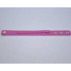 Rátétes karkötő alapok, pink