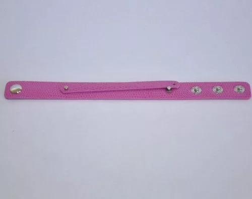 Rátétes karkötő alapok, pink