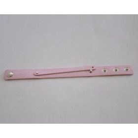 Rátétes karkötő alapok, rózsaszín