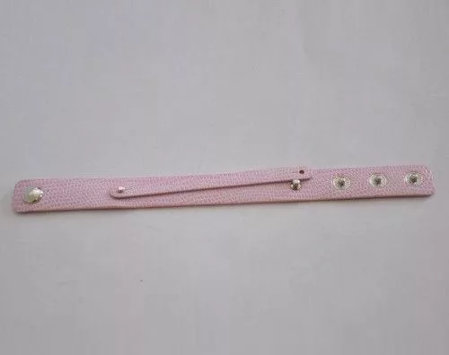 Rátétes karkötő alapok, rózsaszín