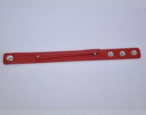 Rátétes karkötő alapok, piros