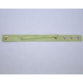 Rátétes karkötő alapok, zöld