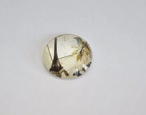 Mintás üveglencse, 25mm