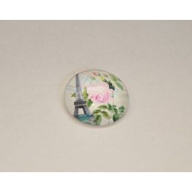 Mintás üveglencse, 25mm