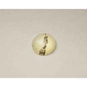 Mintás üveglencse, 25mm