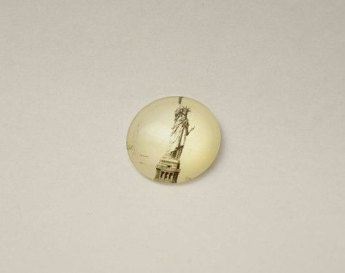 Mintás üveglencse, 25mm