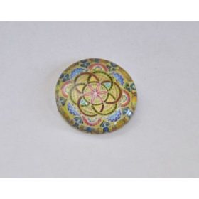 Mintás üveglencse, 20mm