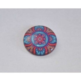 Mintás üveglencse, 20mm