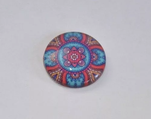 Mintás üveglencse, 20mm