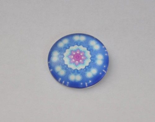 Mintás üveglencse, 20mm