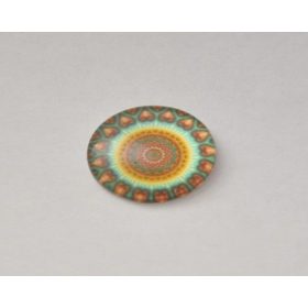 Mintás üveglencse, 20mm