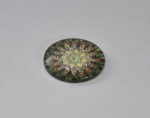 Mintás üveglencse, 20mm