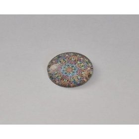 Mintás üveglencse, 20mm