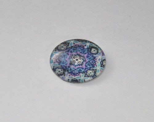 Mintás üveglencse, 20mm