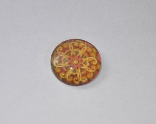 Mintás üveglencse, 20mm