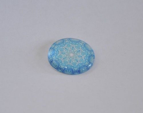 Mintás üveglencse, 20mm