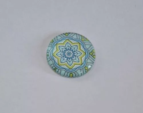 Mintás üveglencse, 20mm