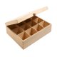 Teafiltertartó doboz, 12 rekeszes