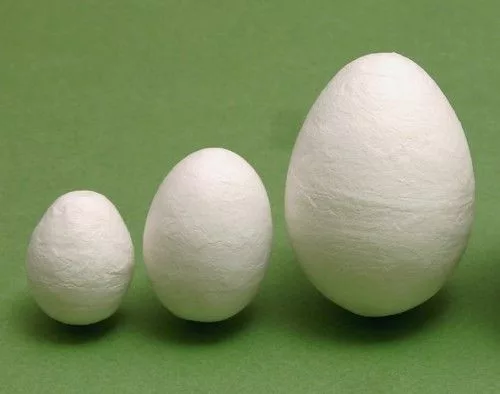 Préselt papír tojás 60 mm