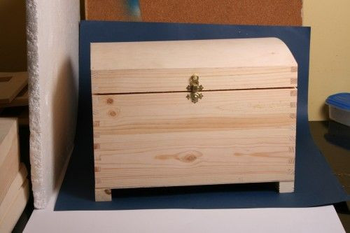 Kincsesláda, 21x25x34cm