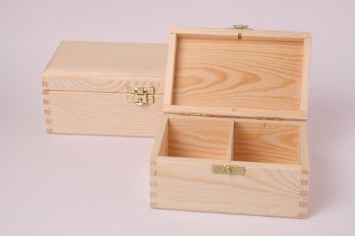 Teafiltertartó doboz, 2 rekeszes