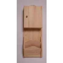 Kulcstartó és levéltartó