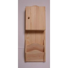 Kulcstartó és levéltartó