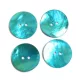 Kagylógomb 25mm, Kék