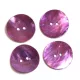 Kagylógomb 25mm, Lila