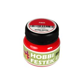 Hobbi festék matt piros