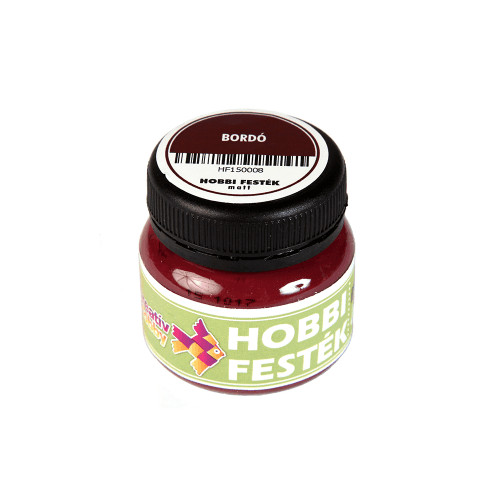 Hobbi festék matt bordó