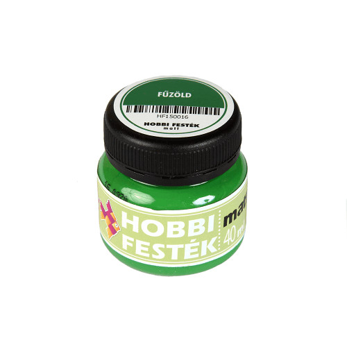 Hobbi festék matt fűzöld