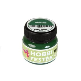 Hobbi festék matt sötétzöld