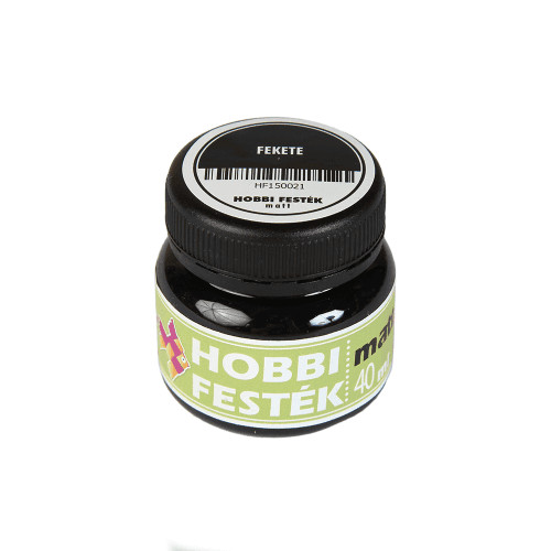 Hobbi festék matt fekete