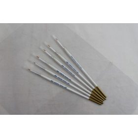 Kontúrozó ecset szett, 6 részes, 000-ás méret