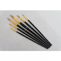 Hegyes ecset szett, 6 részes