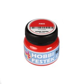 Hobbi festék fényes piros