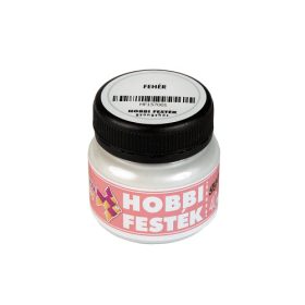 Hobbi festék gyöngyház fehér