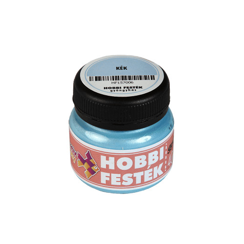 Hobbi festék gyöngyház kék